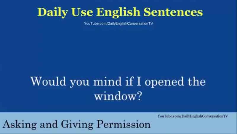 Learn Everyday English For Speaking - Daily Use English Sentences