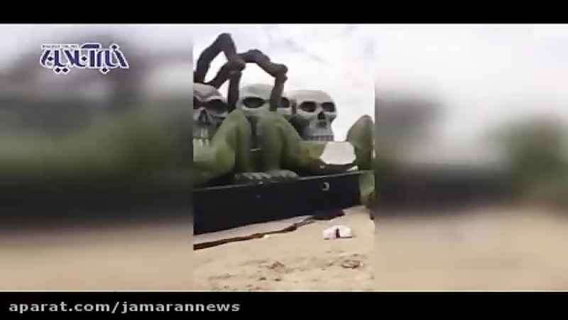 عربستانی های خشمگین مجسمه های زشت هالوین را شکستند