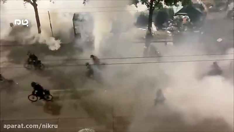 سرکوب و خشونت علیه معترضان در آمریکا؛ سیاتل غرق در گاز اشک آور!