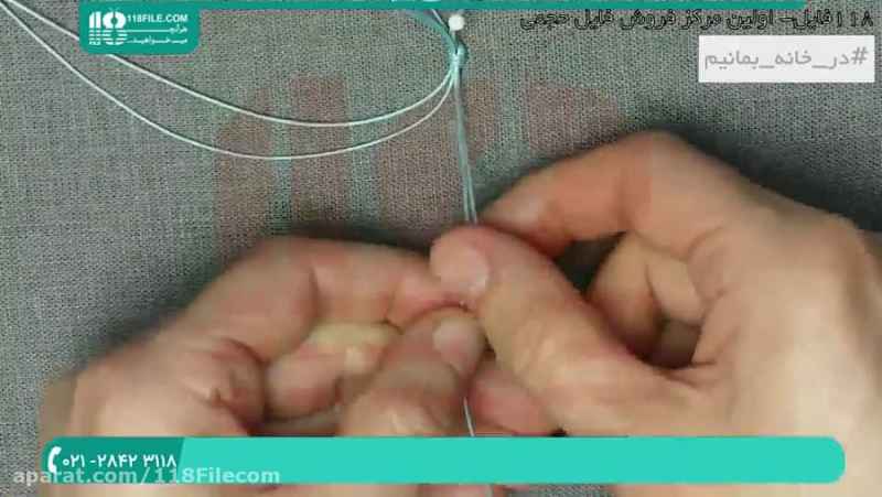 آموزش بافت دستبند مکرومه | بافت دستبند (کاملترین آموزش بافت دستبند مکرومه)