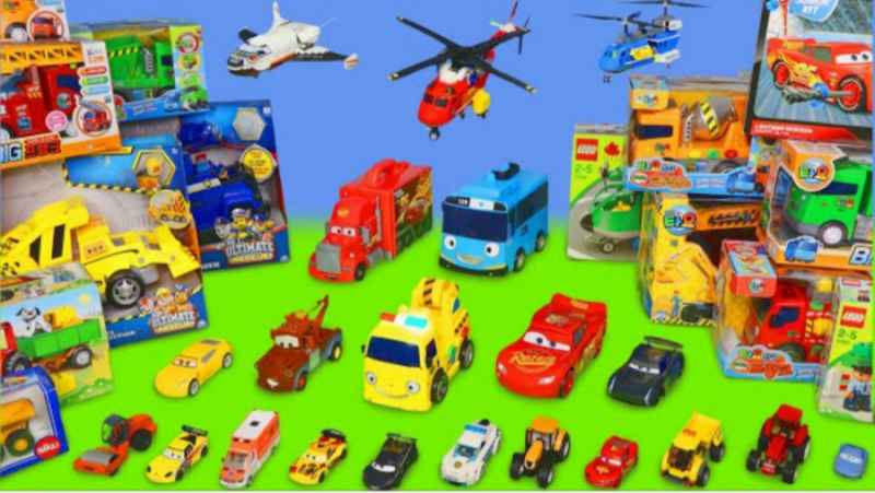 ماشین بازی کودکانه : کامیون آتش نشانی،تراکتور،قطار