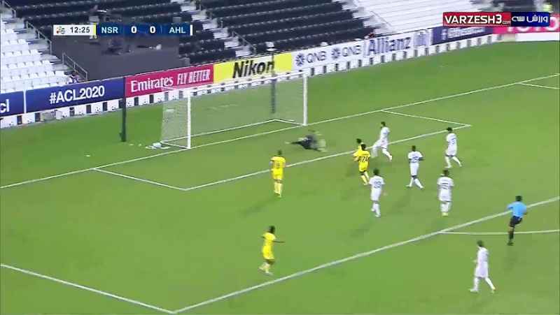 خلاصه بازی النصر عربستان 2 - الاهلی عربستان 0