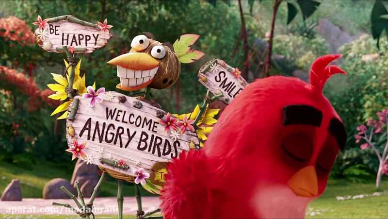 انیمیشن انگری بیردز2016 Angry Birds دوبله فارسی