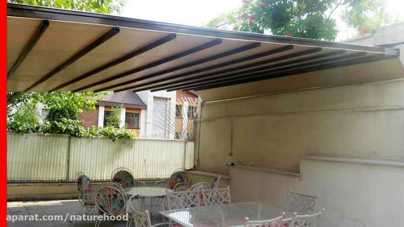 تولید پوشش سقف رستوران و فودکورت-سایبان بازشو کافی شاپ