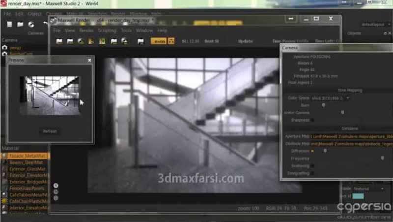 Download quickly Rendering Architectural Visualizations in Maya and Maxwell Render