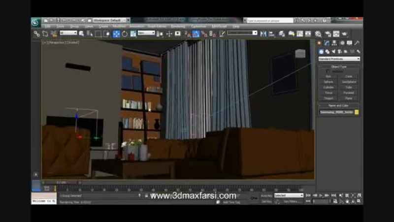 Rendering Interiors in 3ds Max and Maxwell Render