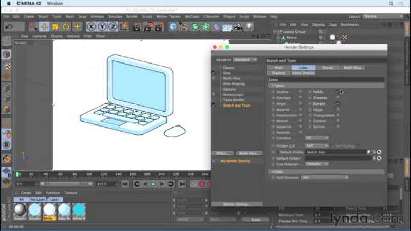 Download Creating Motion Graphics with Sketch and Toon in Cinema 4D