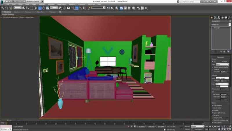 Udemy - 3DS Max, AutoCAD, Vray- Creating a Complete Interior Scene