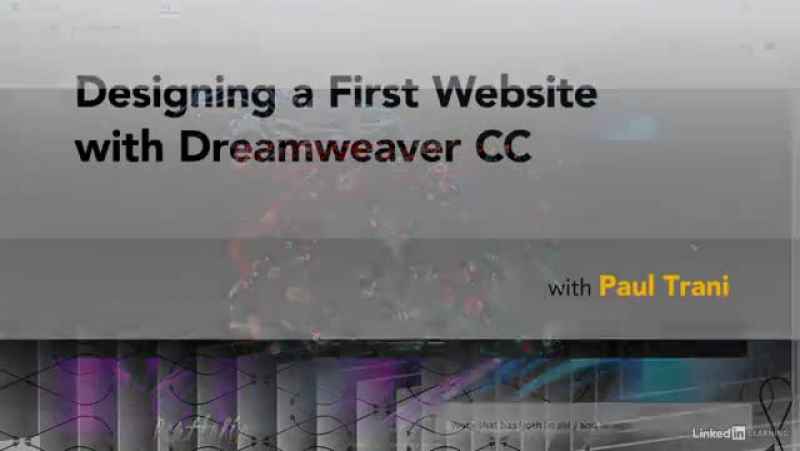 Lynda Designing a First Website with Dreamweaver CC