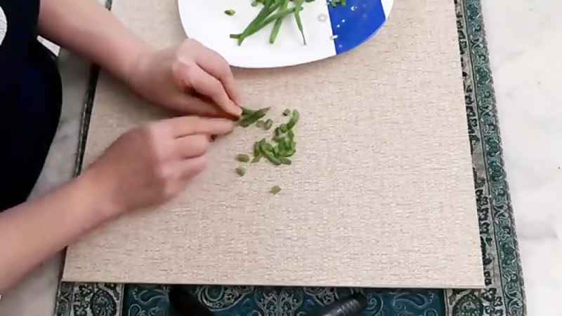آموزش کوکوی لوبیا سبز یکی از قدیمی ترین وخوشمزه ترین کوکوی ایرانی از مامان تی و