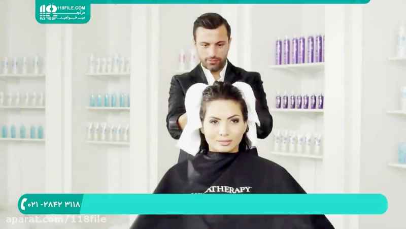آموزش کراتینه کردن مو | صاف کردن و کراتین مو ( تقویت موی زنانه با کراتین )