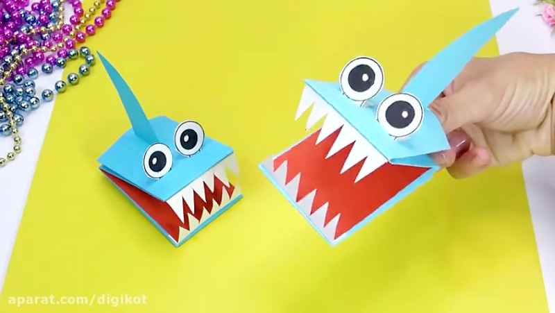 5 کاردستی کاغذی آسان و جالب برای سرگرمی کودکان