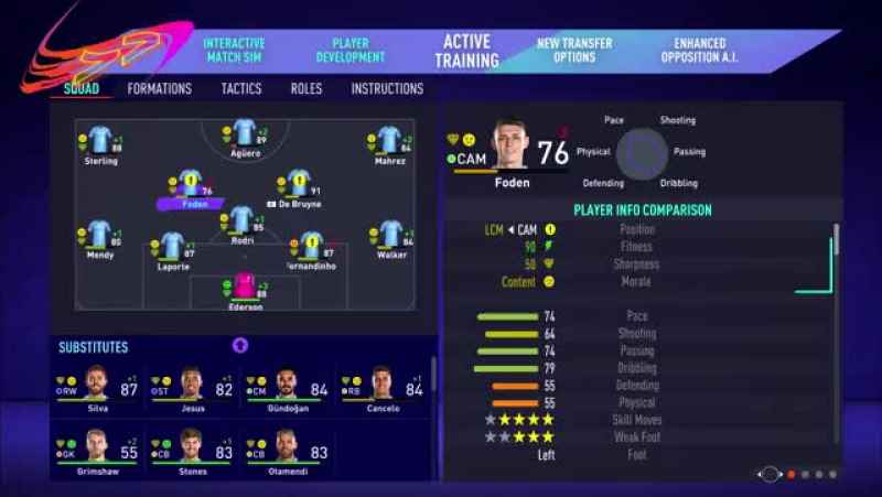 تریلر تغییرات Career Mode بازی FIFA 21