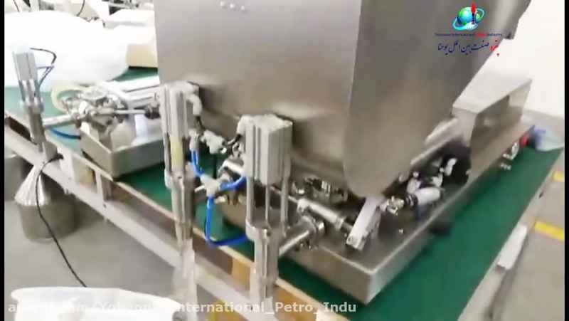 دستگاه پرکن مایعات غلیظ در قوطی - نیمه اتوماتیک