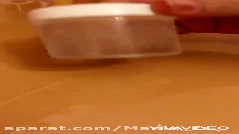 مخلوط کردن اسلایم شفاف با خمیر کلی