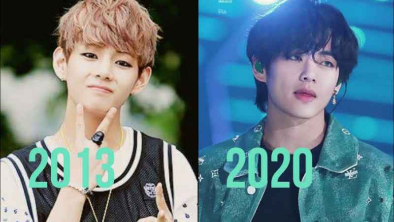 تهیونگ وی از سال 2013 تا 2020 __ V/Taehyung - BTS