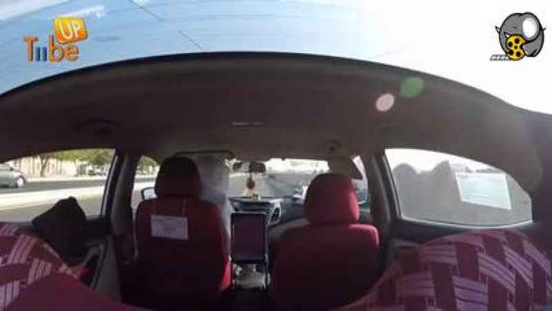 دوربین مخفی تاکسی حامل انتحاری