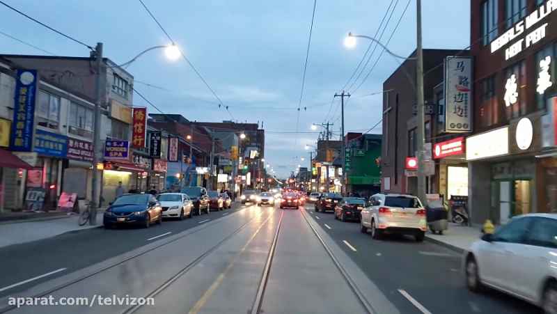 هفتاد و دو (72) دقیقه رانندگی در شهر تورنتو کانادا | (خیابان های جهان 333)