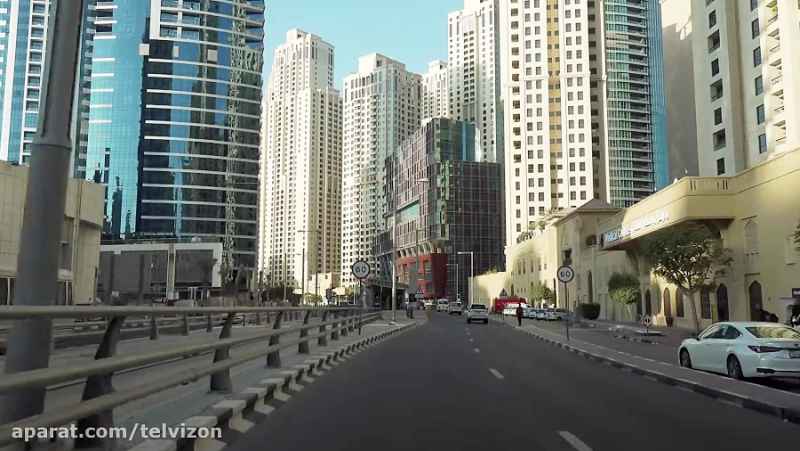 هشتاد (80) دقیقه رانندگی در دبی امارات | (خیابان های جهان 405)