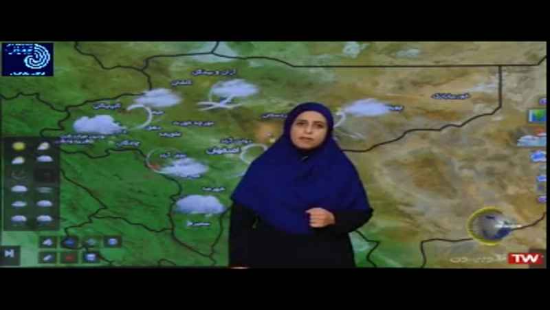 دکتر مژگان امیر امجدی گزارش هواشناسی اصفهان چهارشنبه13 اسفندماه 1399-روابط عمومی